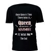 T-shirt para Mulher November Queen