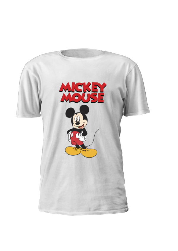 T-shirt personalizada para criança Inspirada no Mickey Mouse