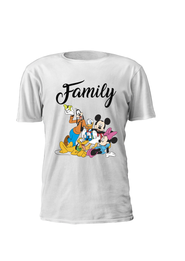 T-shirt de criança Disney Family