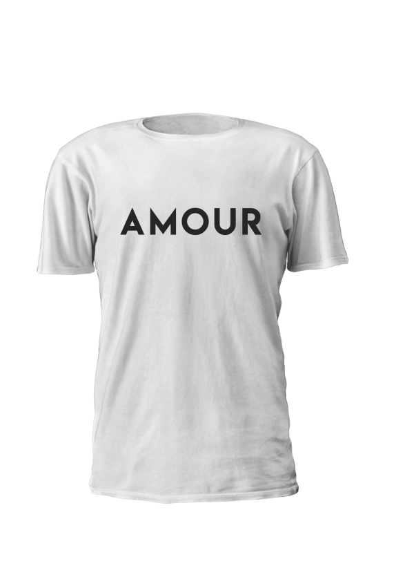 T-shirt de Mulher Personalizada Amour