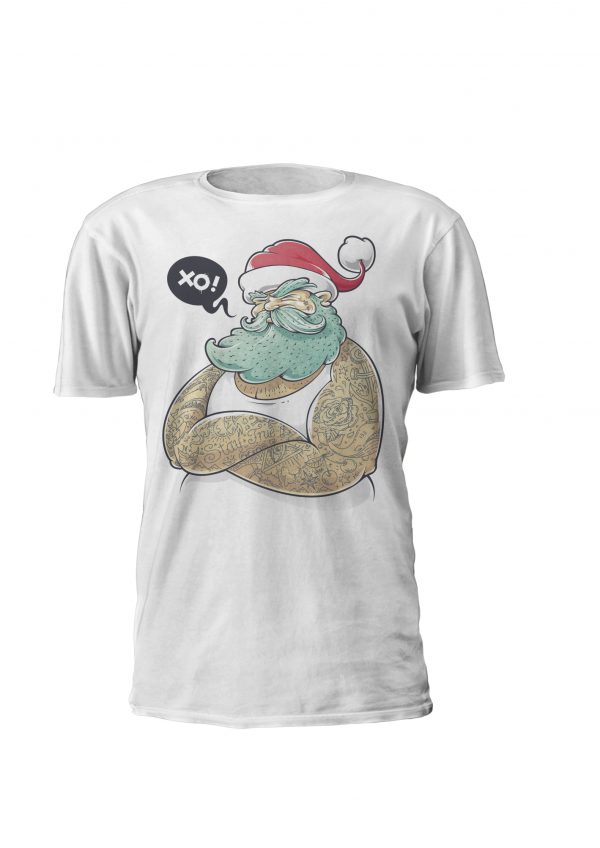 T-shirt ou Sweatshirt personalizada de Natal XO Pai Natal!