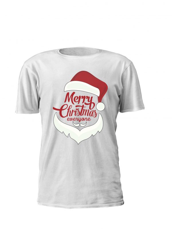 T-shirt de Natal Merry Christmas everyone Personalizada só para ti! Também disponível em sweatshirt com e sem capuz